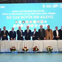 Bursa Büyükşehir’de toplu sözleşme sevinci