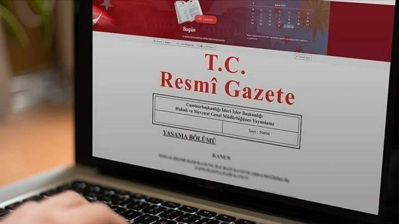 Resmi Gazete'de bugün ( 25.08.2023)