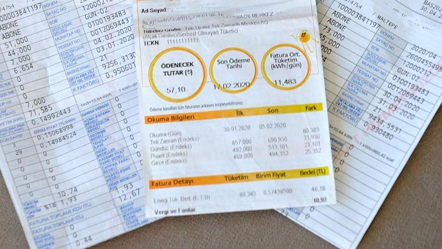 Elektrik faturalarında yeni dönem başladı.