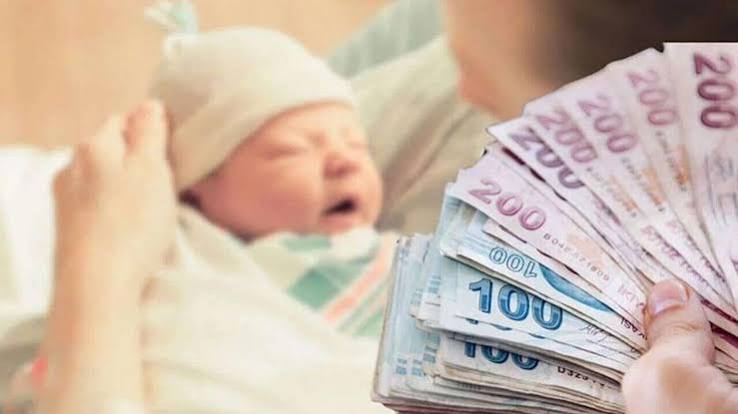 Doğum yardımı ödemeleri hesaplara yatırıldı