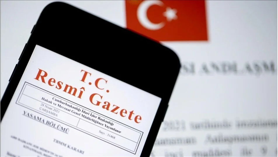 Resmi Gazete'de bugün ( 16.11.2025)