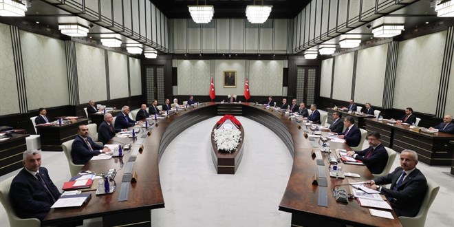 Kabine toplantısı başladı