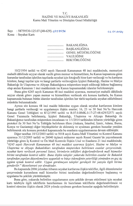 Seyahat kartı son1