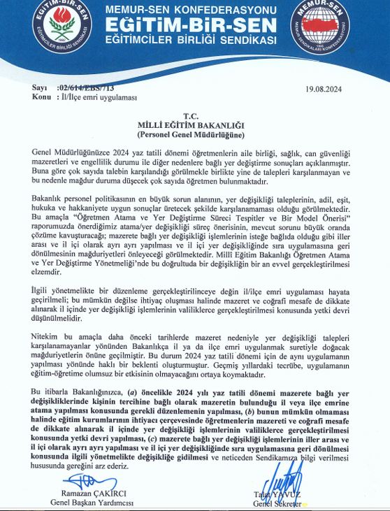 eğitim bir sen